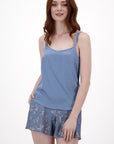 Silk Sleep Set - 100% Silk Camisole and Shorts