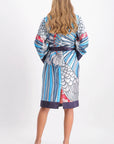 Silk-Cotton Kimono Robe