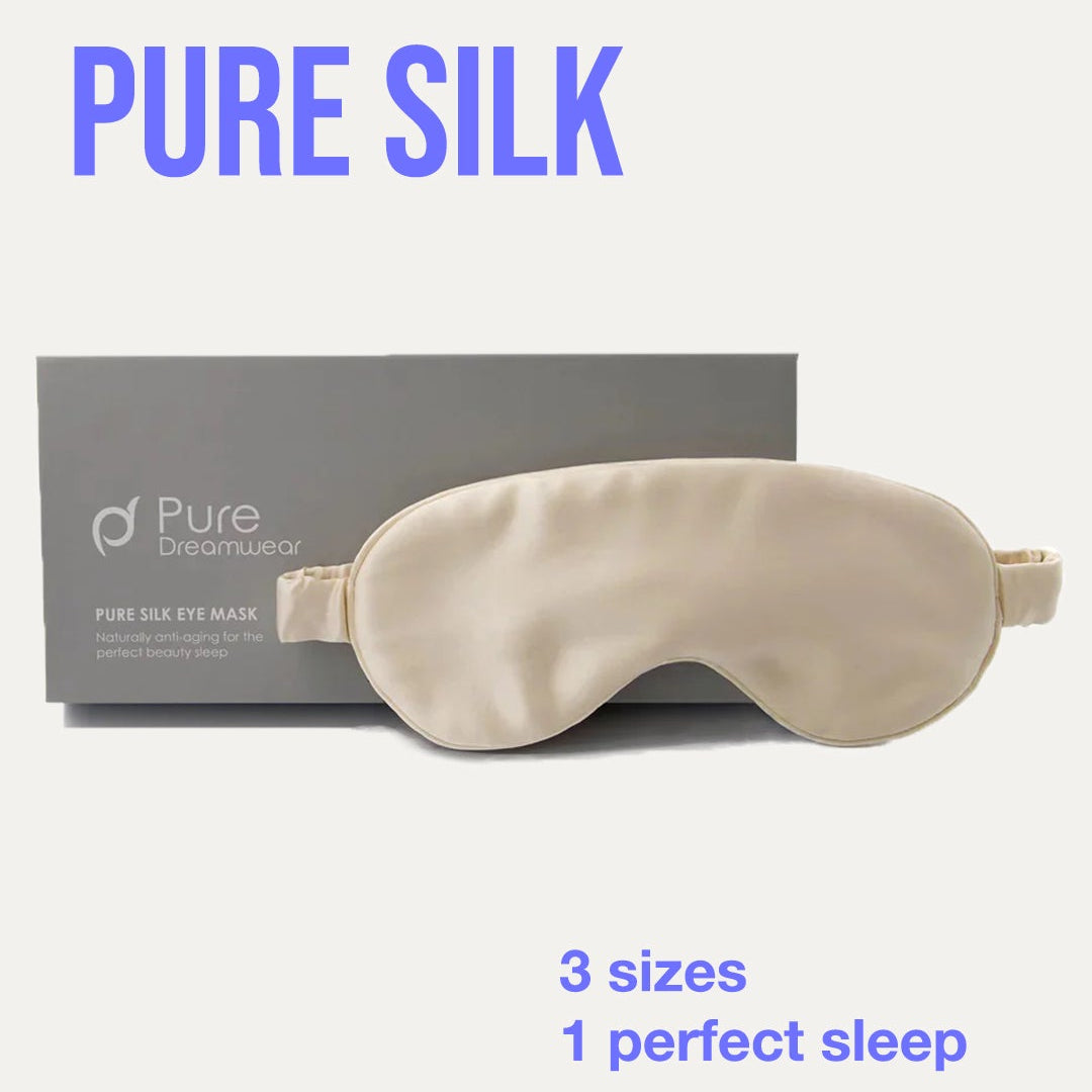 Pure Silk Sleep Mask - Medium