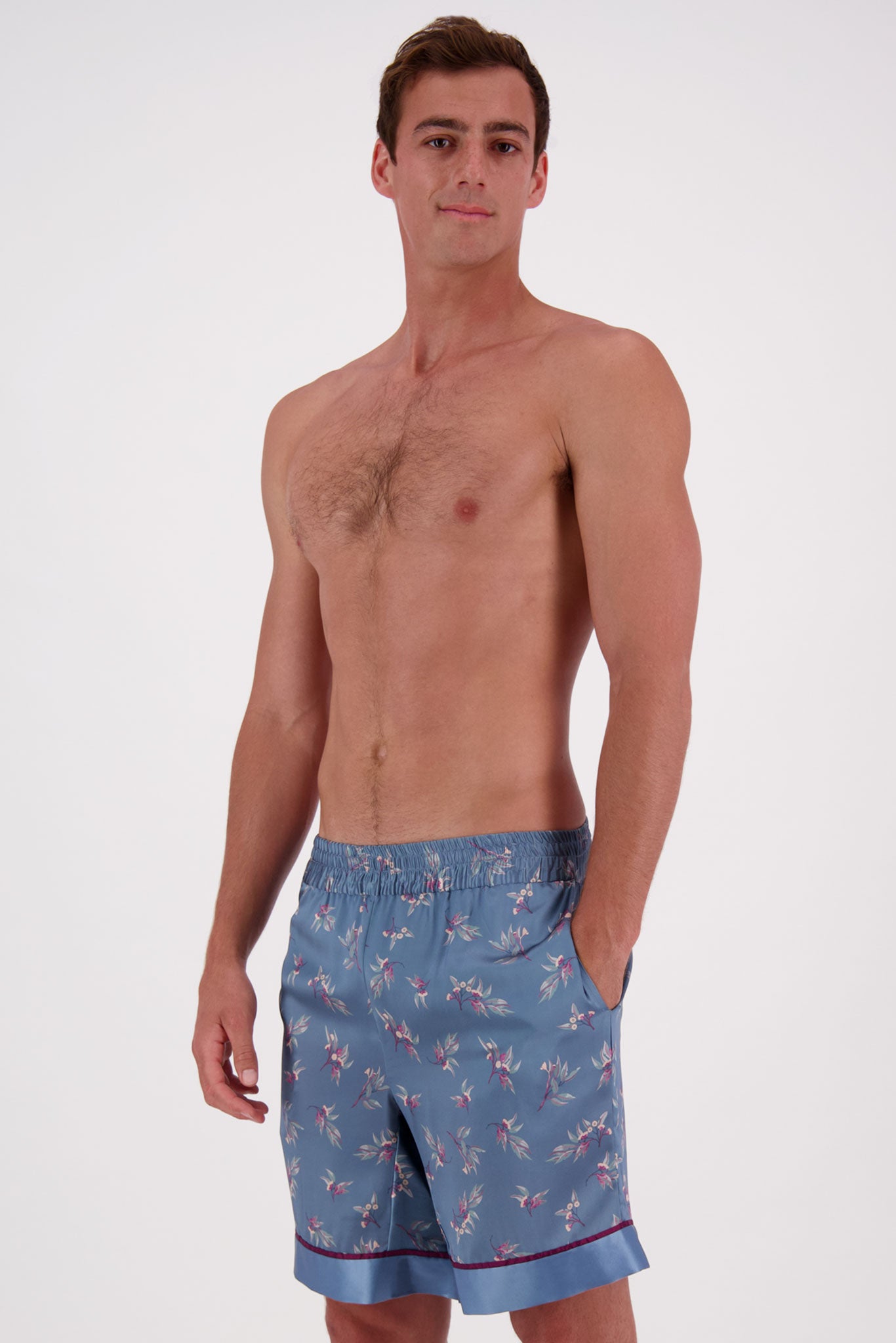 Pure Silk Men&#39;s Shorts